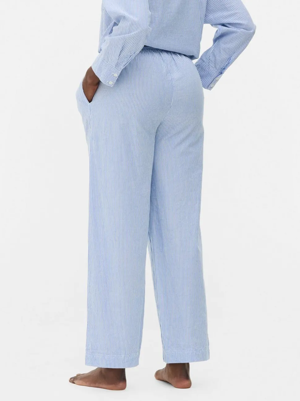 Spodnie od piżamy w paski