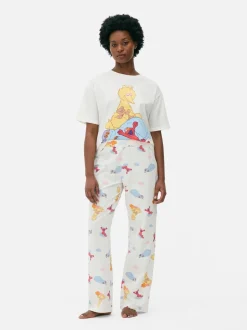 Spodnie od piżamy z motywem Ulicy Sezamkowej