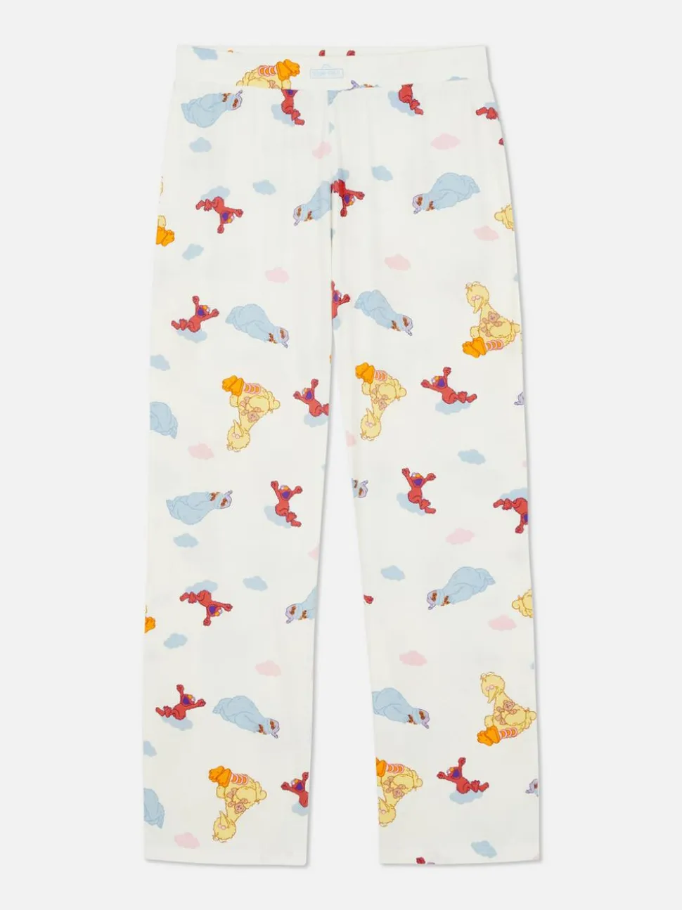 Spodnie od piżamy z motywem Ulicy Sezamkowej