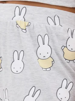 Spodnie od piżamy z szeroką nogawką i motywem Miffy