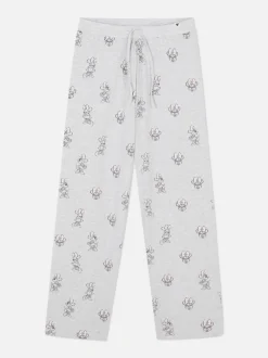 Spodnie od piżamy z szeroką nogawką, motyw Disneya