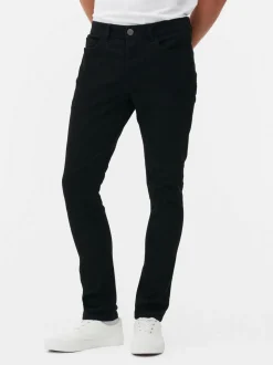 Spodnie skinny z diagonalu
