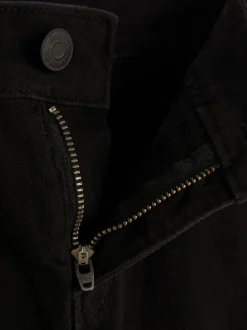 Spodnie z diagonalu z prostą nogawką