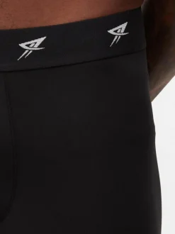 Sportowe legginsy z logo w pasie