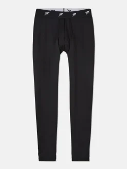 Sportowe legginsy z logo w pasie