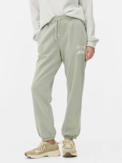 Sportowe spodnie dresowe ściągane sznurkiem