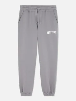 Sportowe spodnie dresowe ściągane sznurkiem