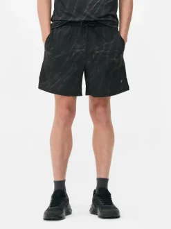 Sportowe szorty do biegania z efektem ombré