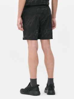 Sportowe szorty do biegania z efektem ombré