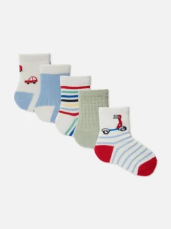 Stopki z motywem auta, 5 par