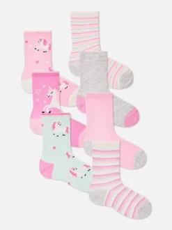 Stopki z motywem jednorożca, 7 par