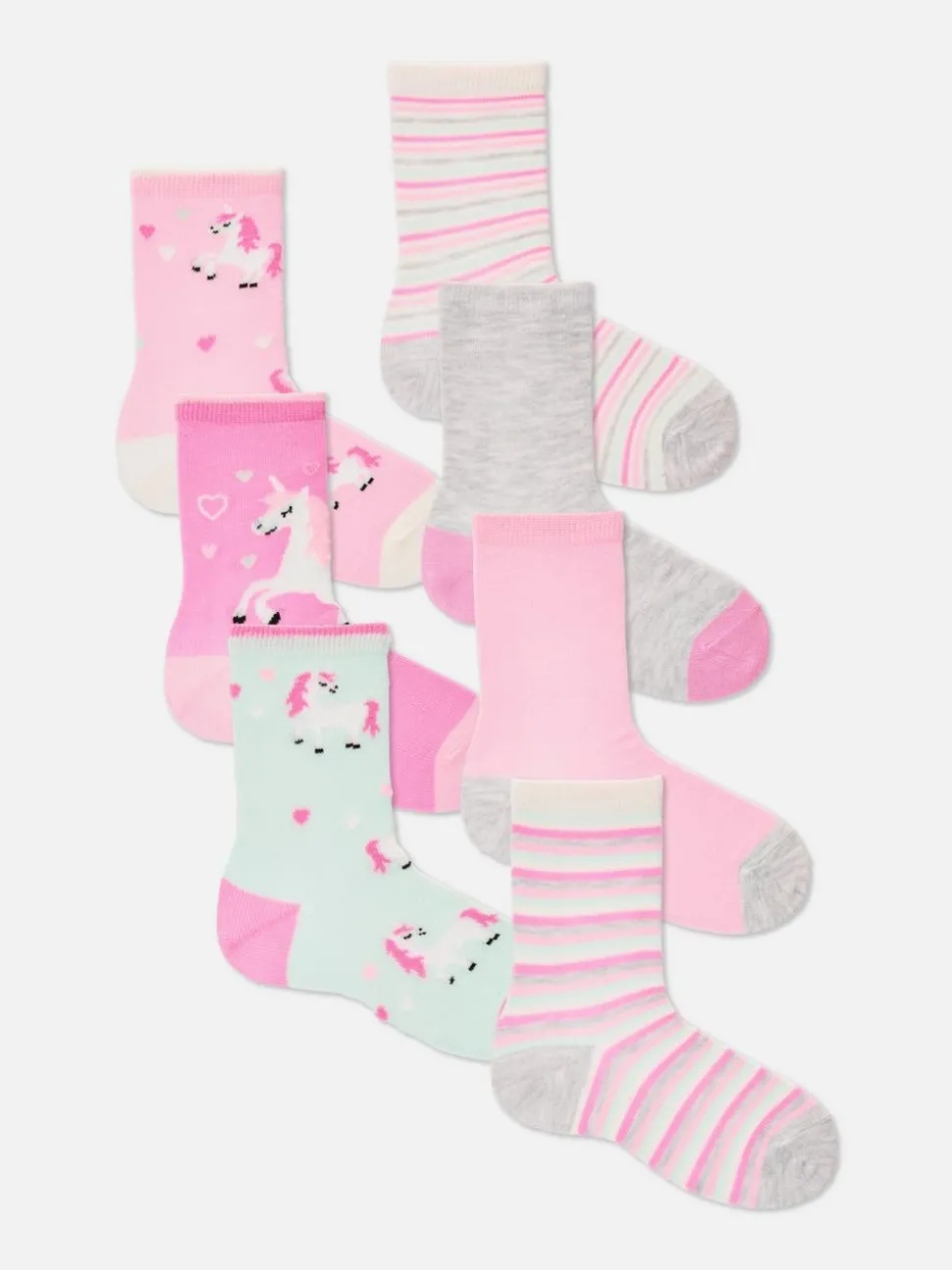 Stopki z motywem jednorożca, 7 par