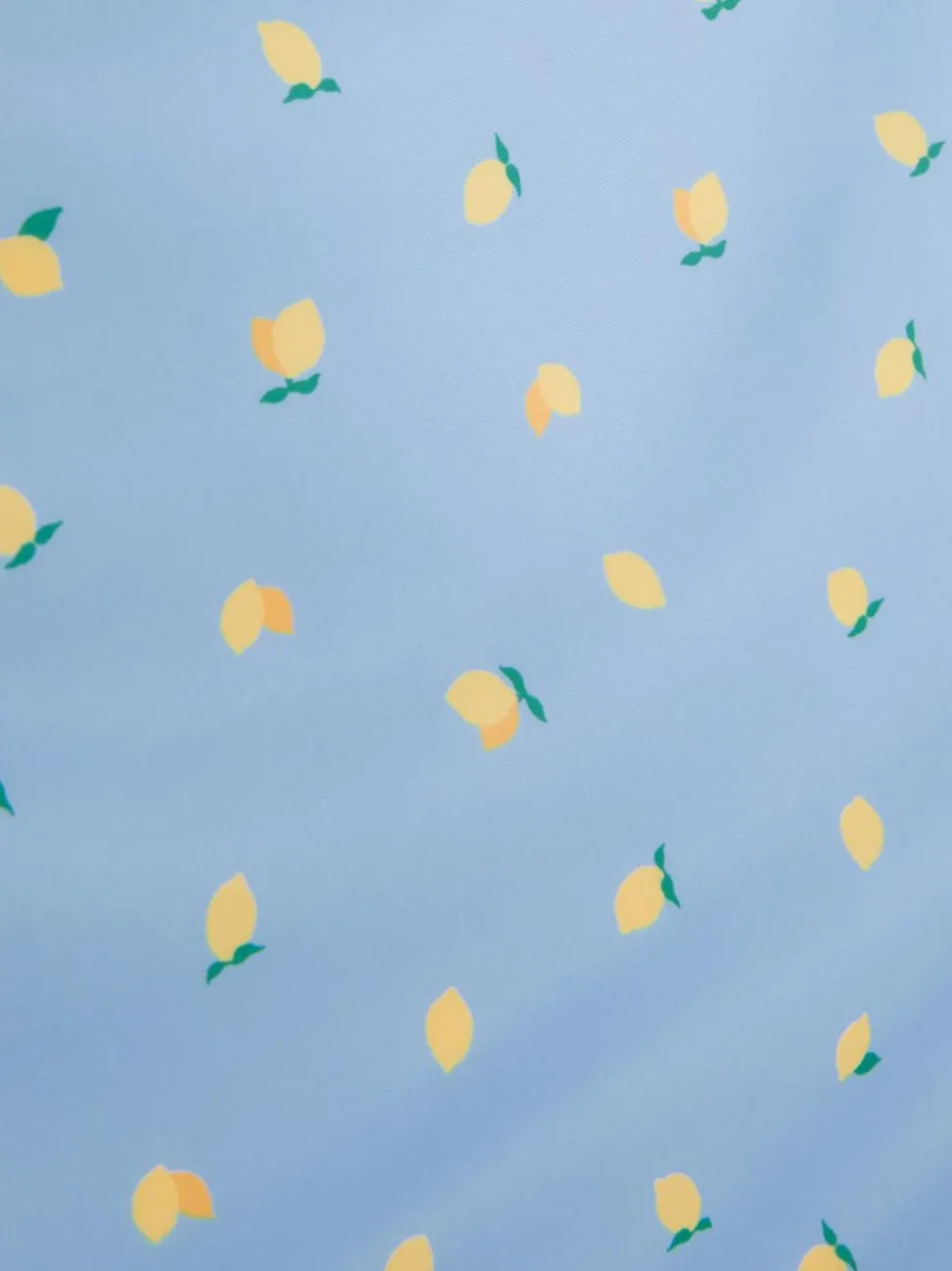 Strój kąpielowy z wycięciem z tyłu i motywem cytryn