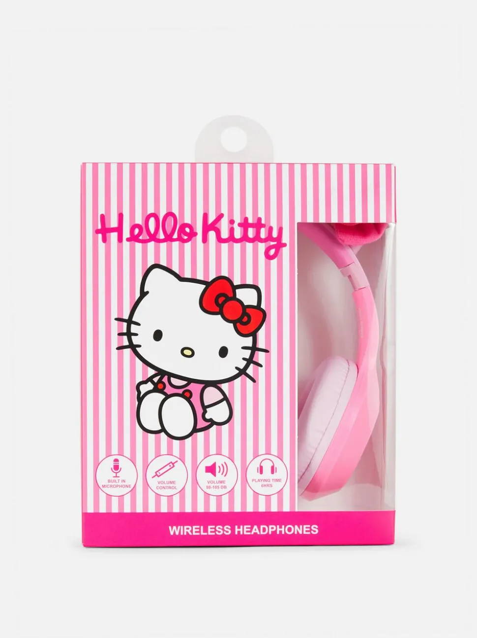 Słuchawki z uszami i kokardą Hello Kitty