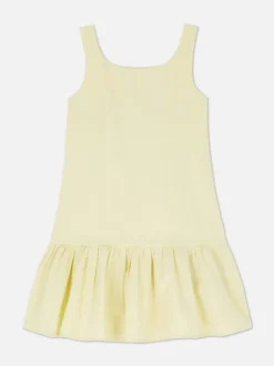 Sukienka bez rękawów z niskim stanem