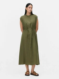 Sukienka bez rękawów ze sznurkiem w talii The Edit