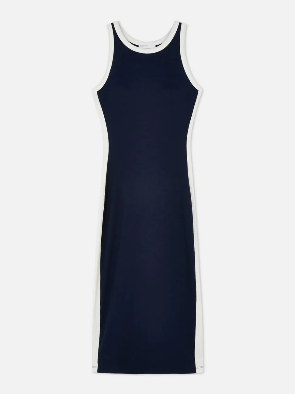 Sukienka midi o fasonie bokserki