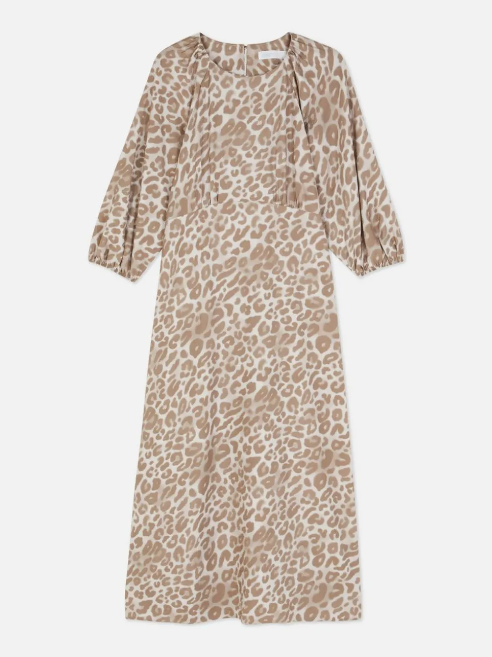 Sukienka midi ze wzorem