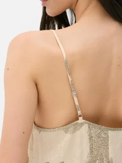 Sukienka na ramiączkach maxi Paula Echevarría