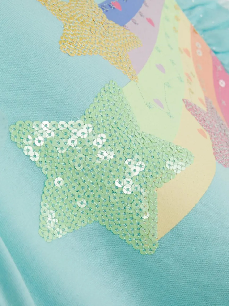 Sukienka tutu w cekinowe gwiazdki