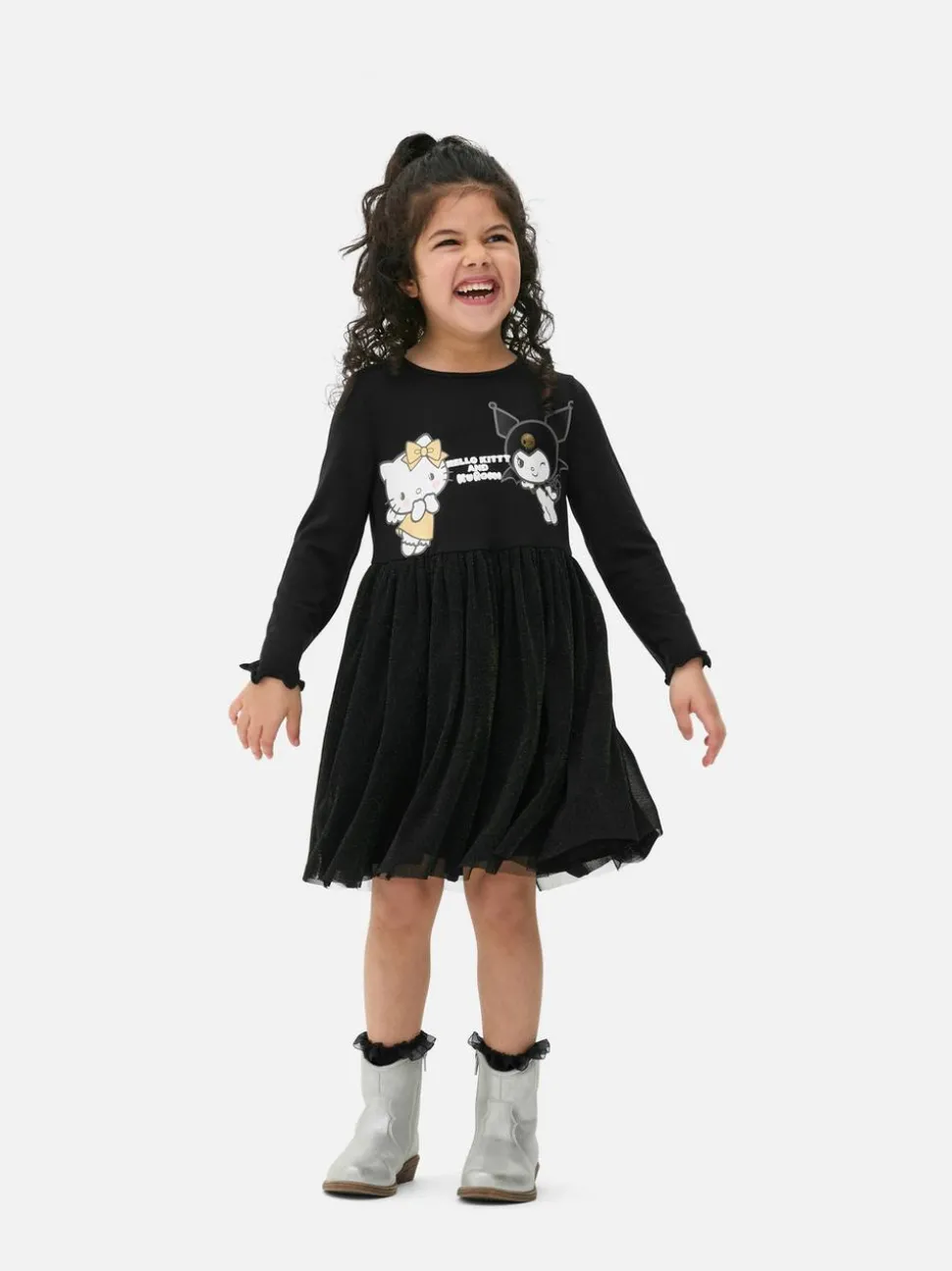 Sukienka tutu z Hello Kitty i Kuromi