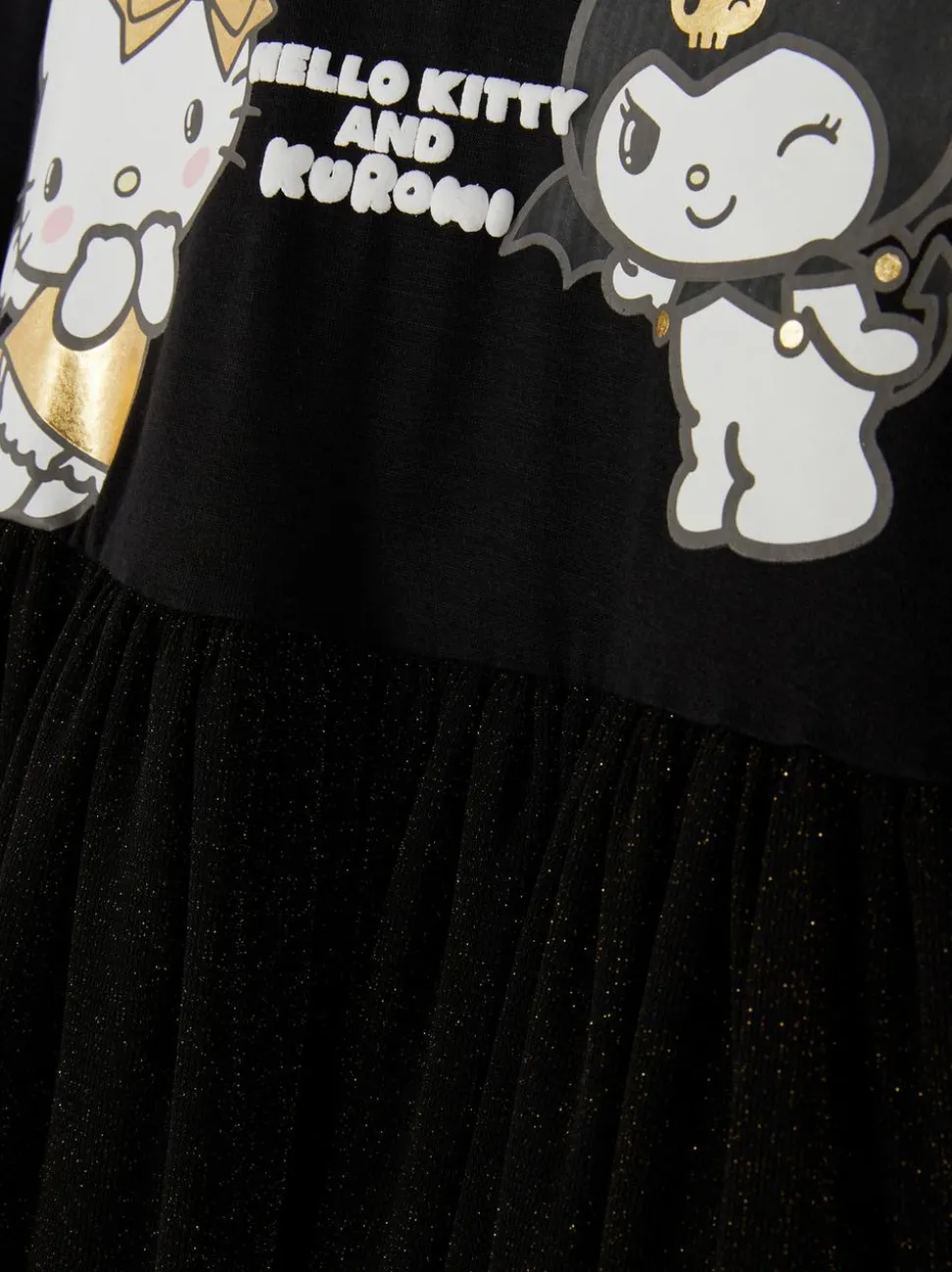 Sukienka tutu z Hello Kitty i Kuromi