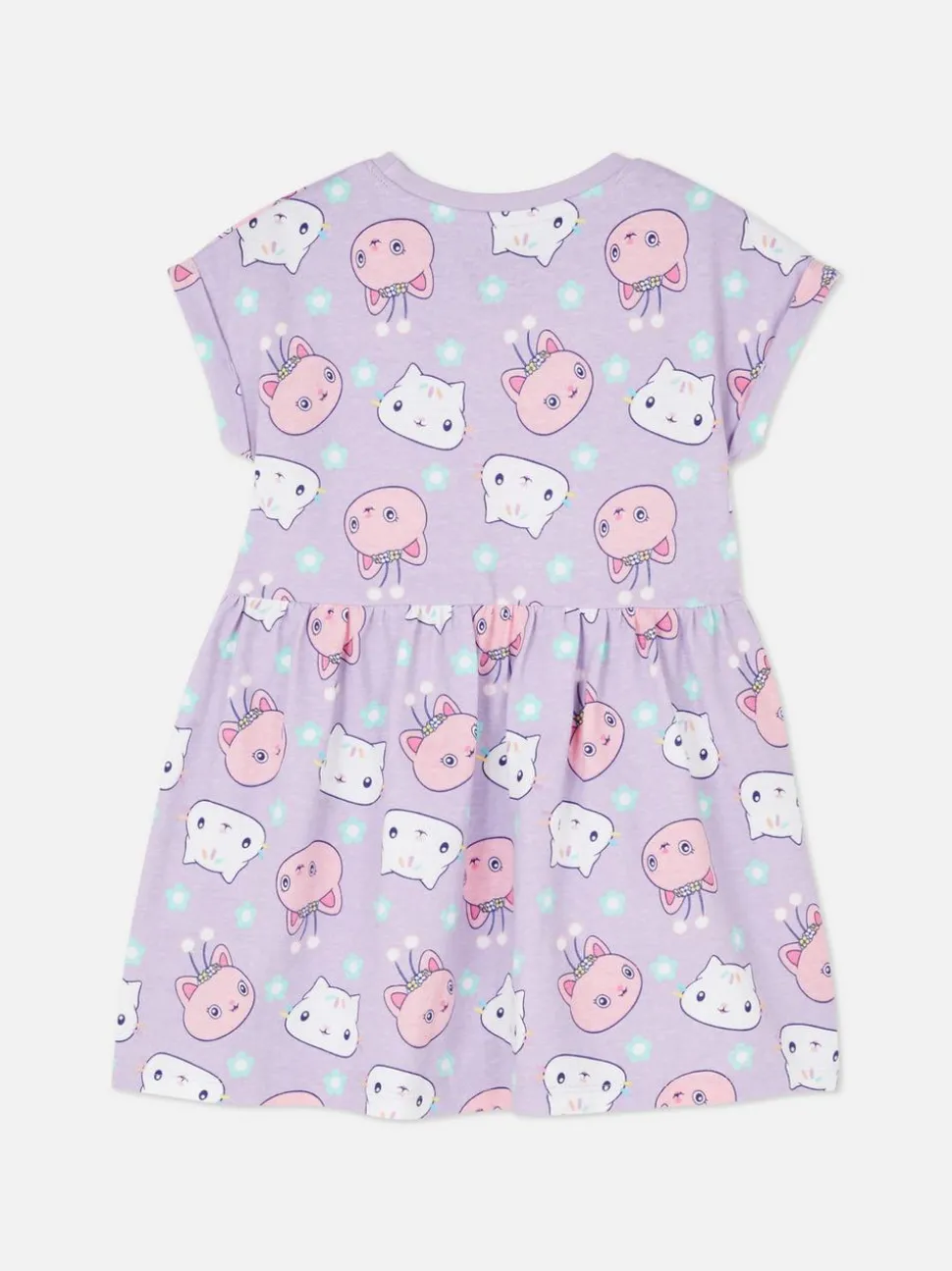 Sukienka z motywem Kociego Domku Gabi