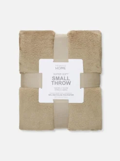 Supermiękka mała pluszowa narzuta