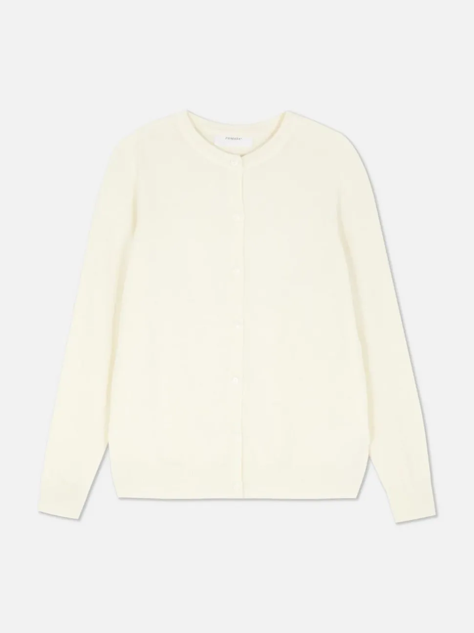 Sweter rozpinany z okrągłym dekoltem