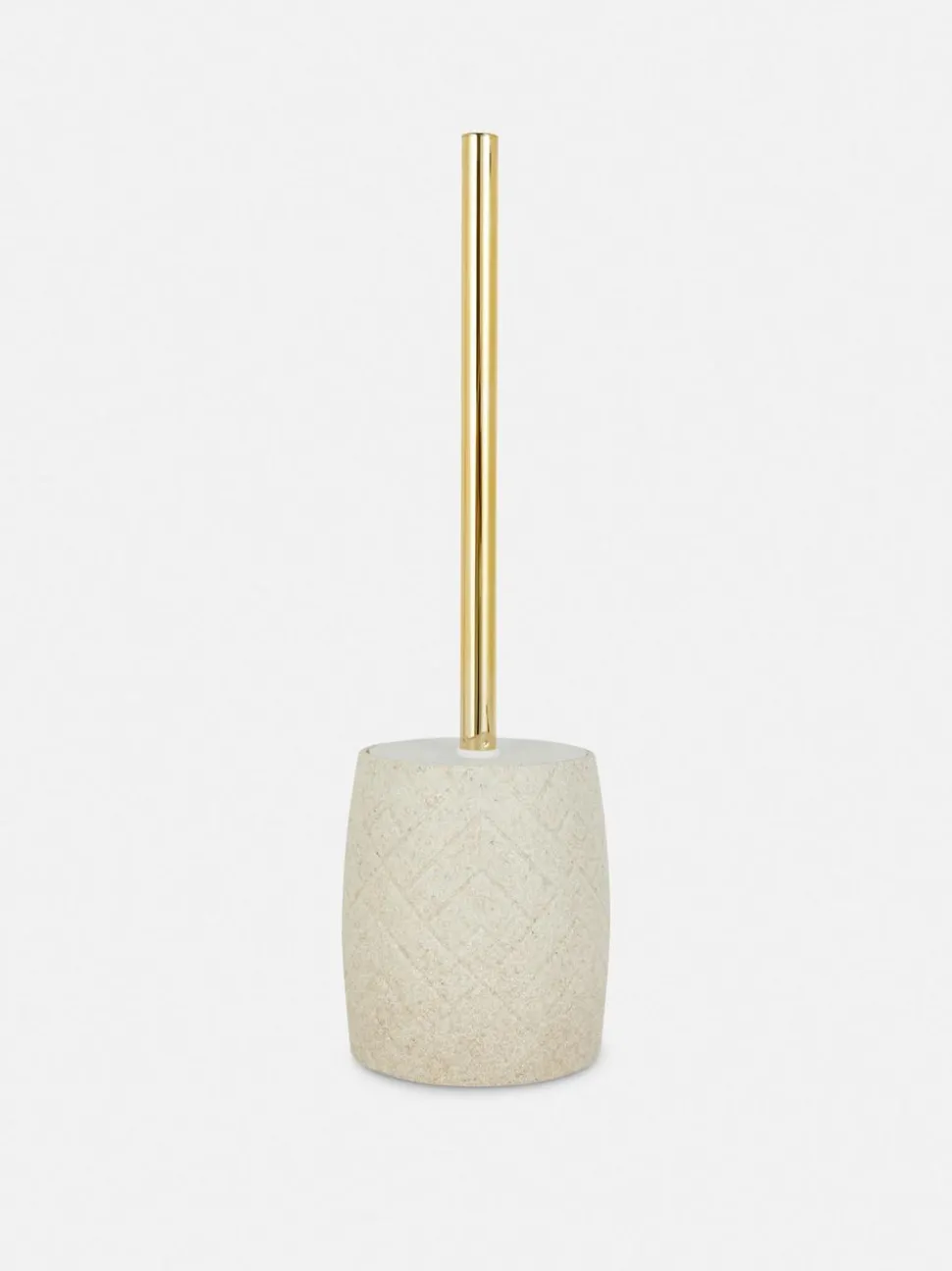 Szczotka toaletowa ze wzorem w jodełkę