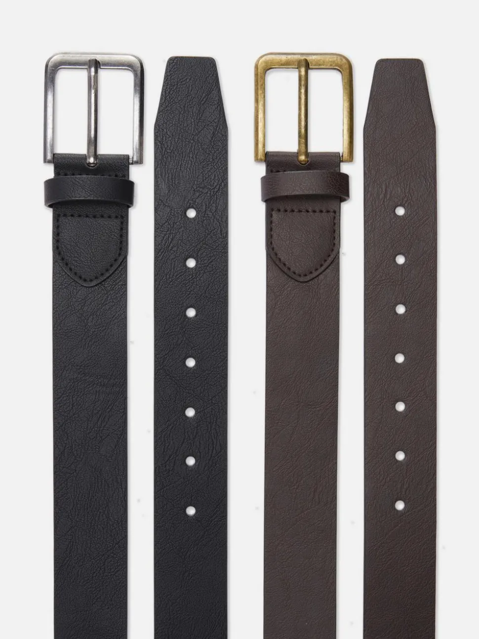 Szerokie paski ze sztucznej skóry, 2 szt.