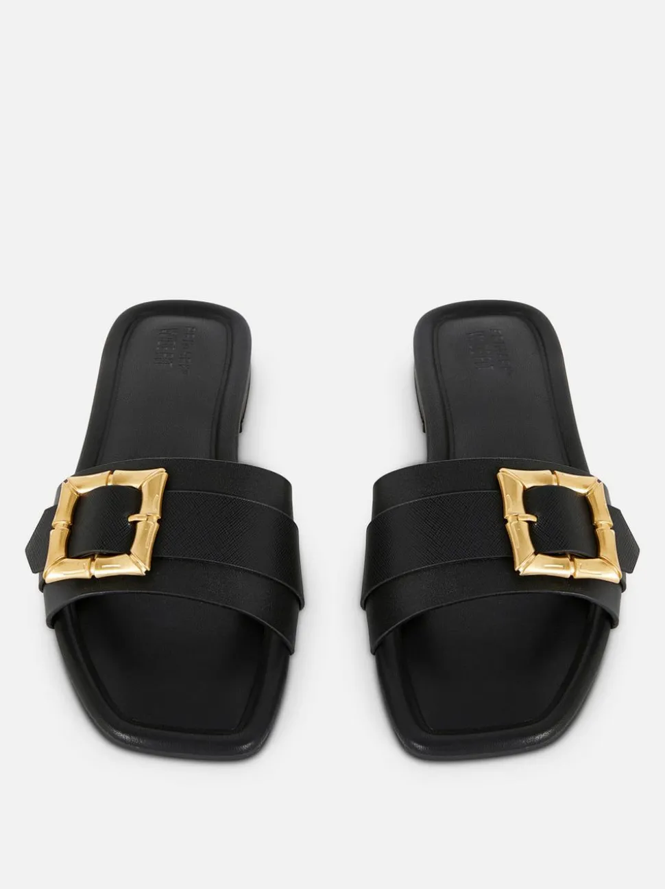 Szerokie sandały z klamrą bez pięty Paula Echevarría