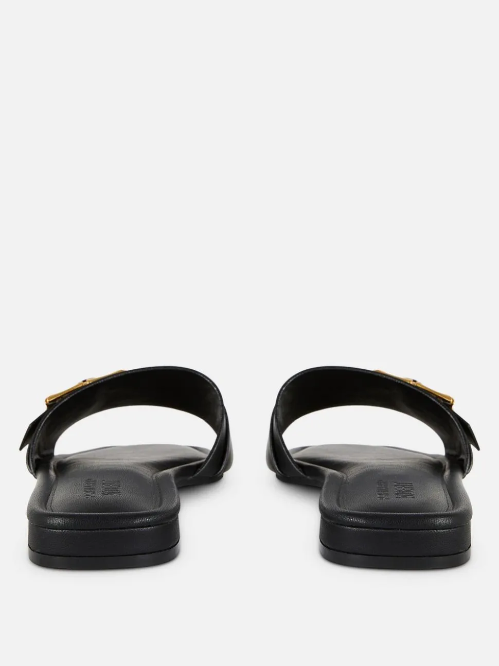 Szerokie sandały z klamrą bez pięty Paula Echevarría