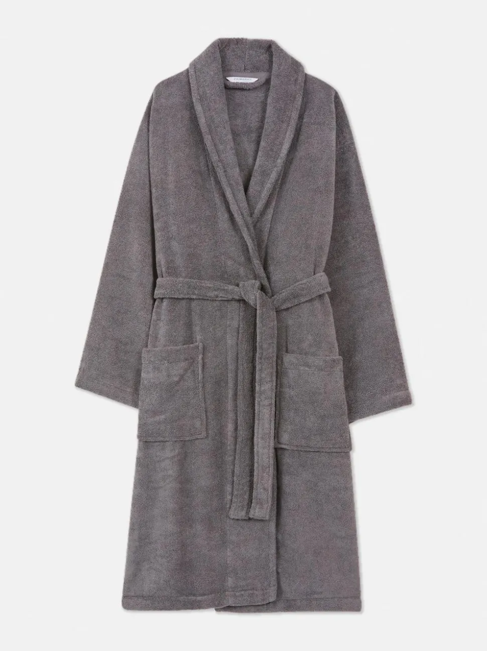 Szlafrok do spa z bawełnianej tkaniny frotte