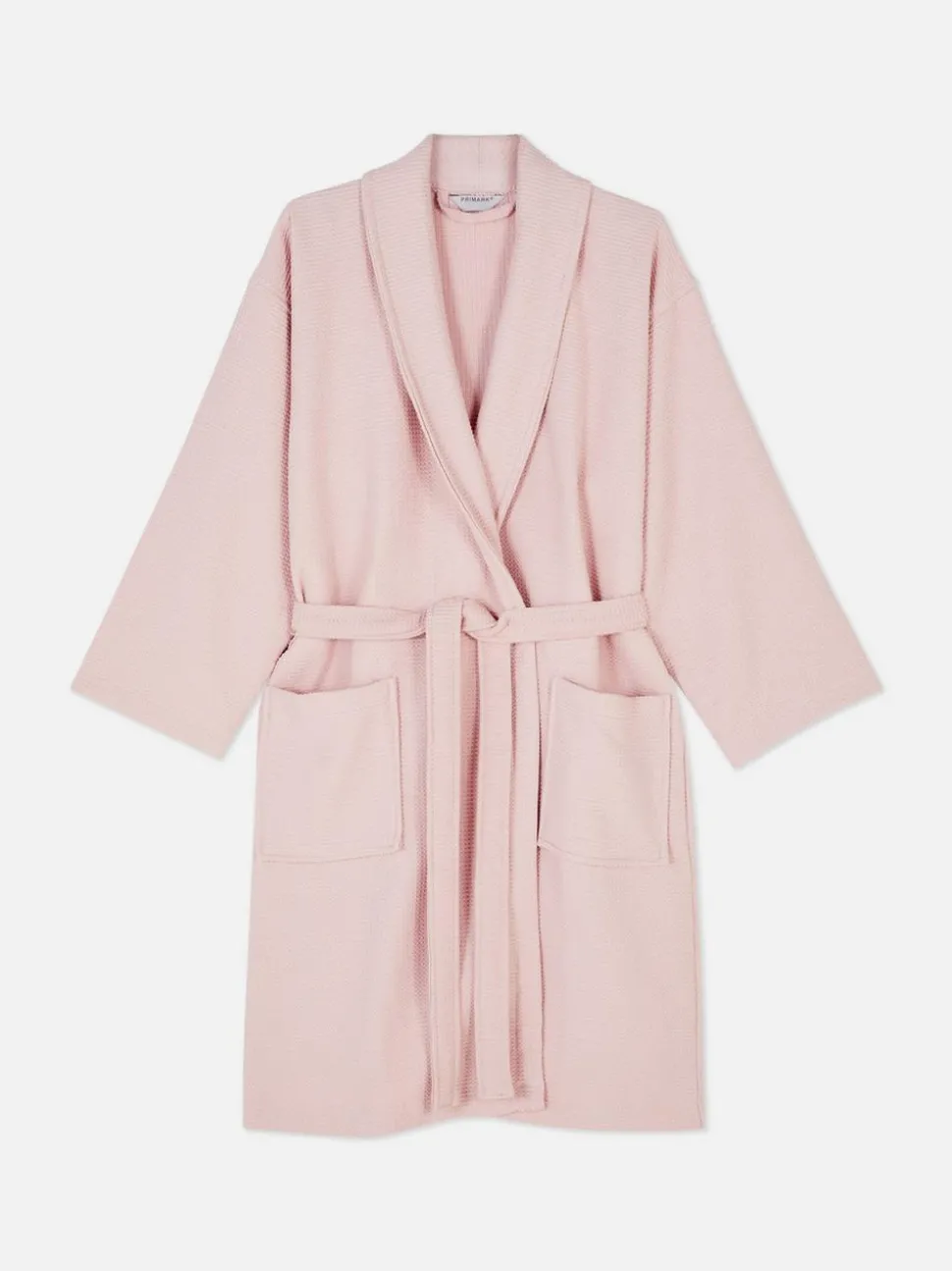 Szlafrok o waflowej fakturze