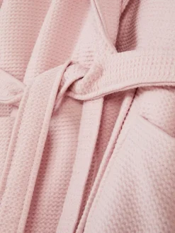 Szlafrok o waflowej fakturze