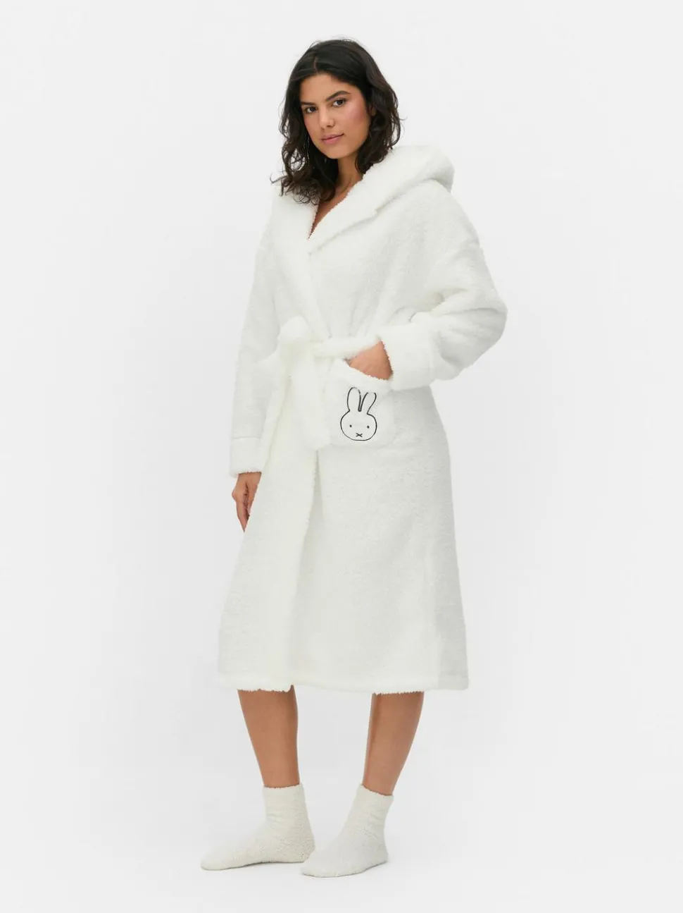 Szlafrok z motywem Miffy