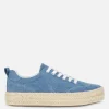 Sznurowane espadryle z juty