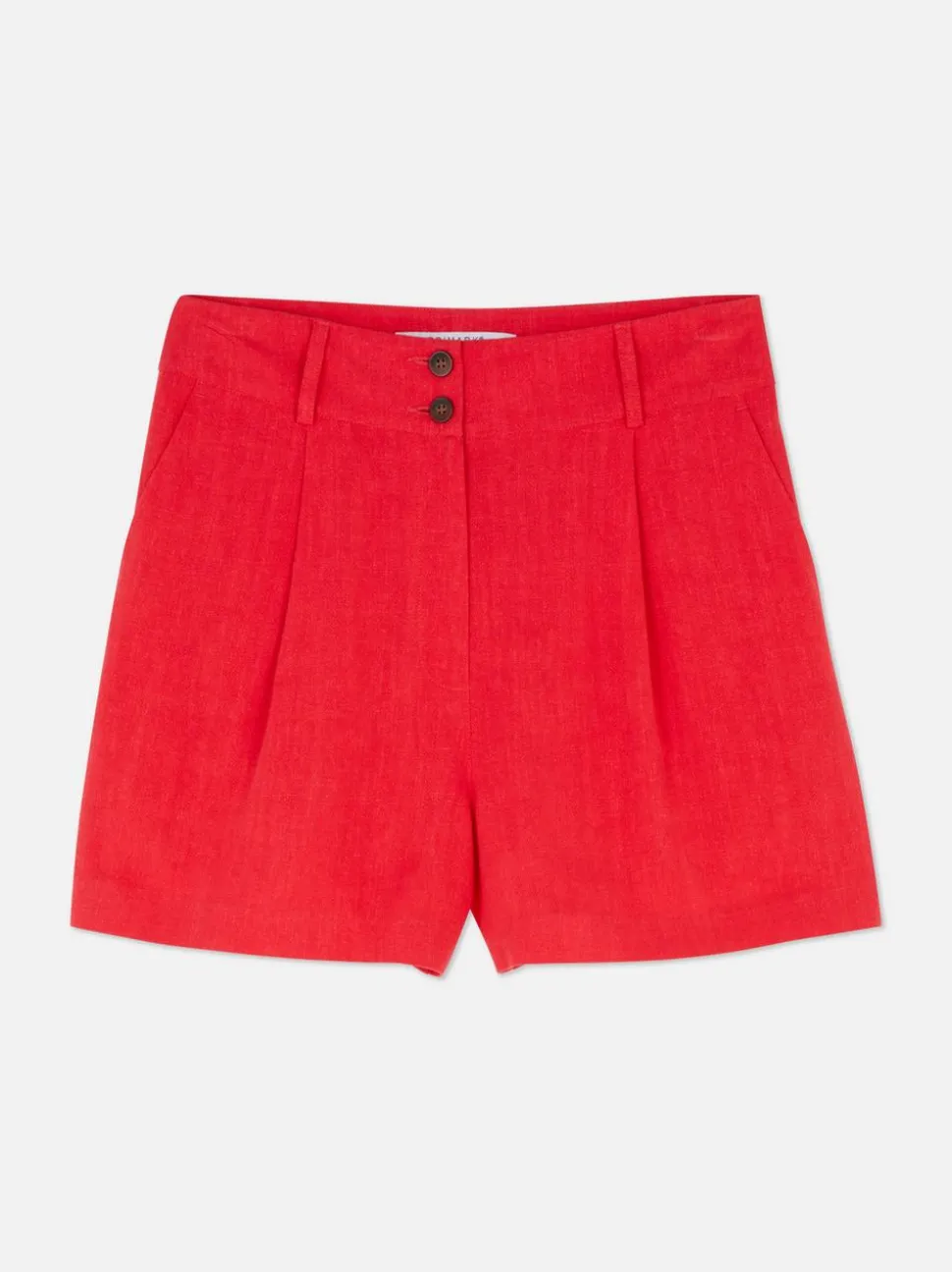 Szorty bermudy z lnu