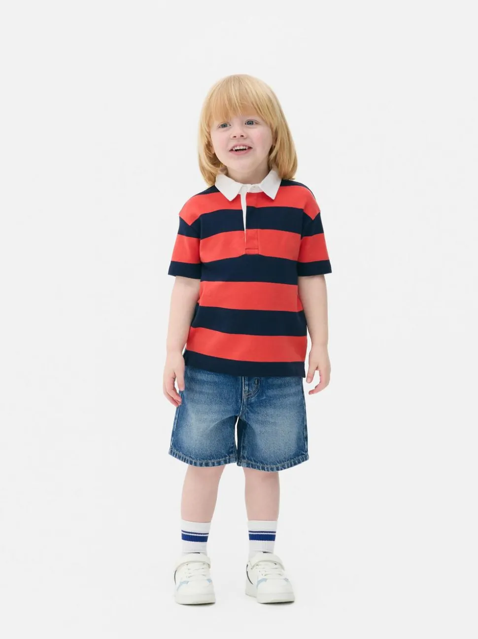 Szorty jeansowe z elastyczną talią