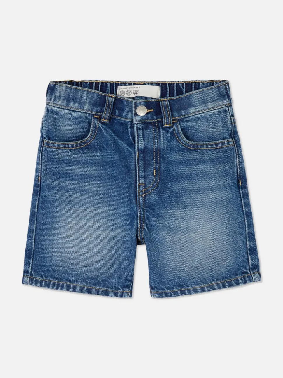 Szorty jeansowe z elastyczną talią