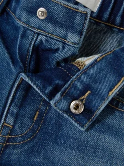 Szorty jeansowe z elastyczną talią