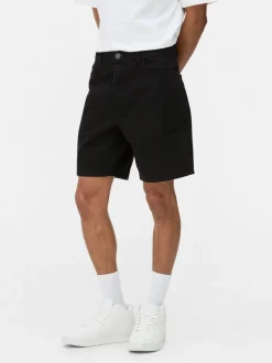 Szorty jeansowe z prostą nogawką