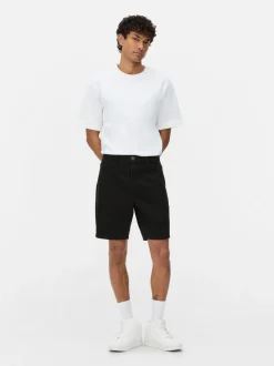 Szorty jeansowe z prostą nogawką