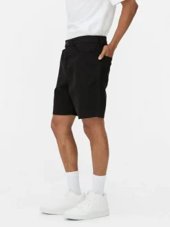 Szorty jeansowe z prostą nogawką