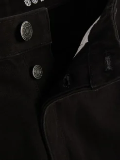 Szorty jeansowe z prostą nogawką