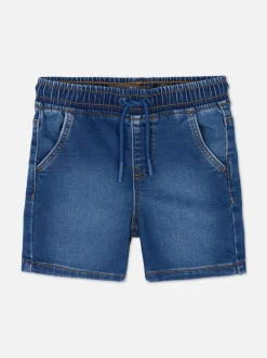 Szorty jeansowe ze sznurkiem