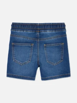 Szorty jeansowe ze sznurkiem