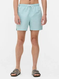 Szorty kąpielowe w zygzaki