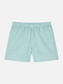 Szorty kąpielowe w zygzaki